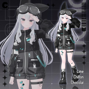 [9アバター対応]🖤🩶DUDU🩶🖤 缩略图 12