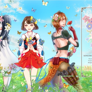 直虎・鶴姫・孫市クリアしおりセット