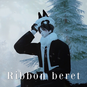 [VRChat] Ribbon beret 