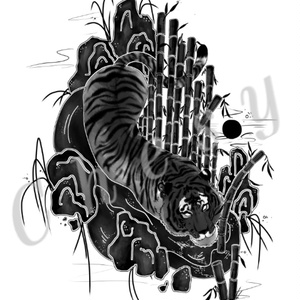 [VRChat] Tattoo 虎窟(호굴)