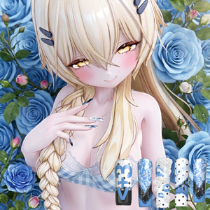 [VRChat] +9アバター対応+ Scarlet Desire Set (Nail, Necklace, Bag) 缩略图 14