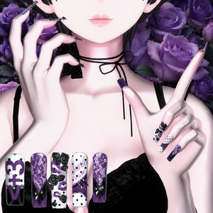 [VRChat] +9アバター対応+ Scarlet Desire Set (Nail, Necklace, Bag) 缩略图 18