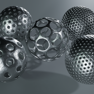 SF穴球ジェネレーター【Blender Geometry Nodes】