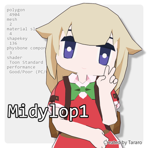 【オリジナル3Dモデル】Midylop1