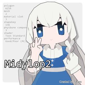 【オリジナル3Dモデル】Midylop2