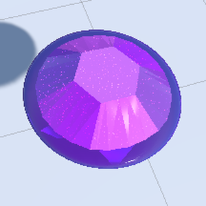 Revised Amethyst Gemstone [Steven Universe] / 修正されたアメジストの原石 [スティーブン・ユニバース] (Unity Assumption)