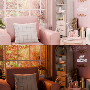 [방송 배경 화면] Love Blossome (5 Colors)