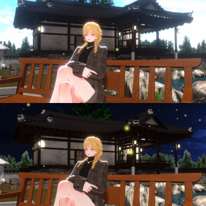 [WarudoPRO x Nilo] Korean Hanok ver.2 (2 Skyboxes)