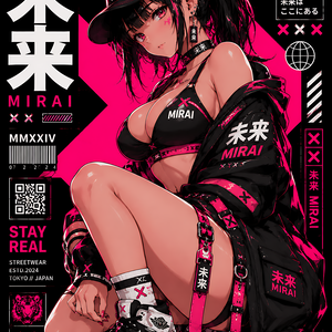 Neon Anime Girls