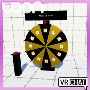 [Vrchat] Wheel of Udon! for Vrchat World [Udonsharp]