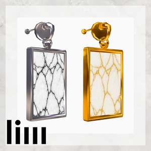  【Earring】Frame  #005