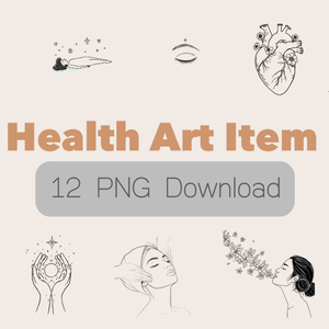 「Holistic Line Medicine – 黒一色で描く癒しと医療のミニマルラインアート集」