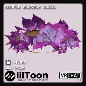 Simple Blossom Crown | シンプルな花冠