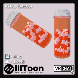 Pill bottle | 錠剤ボトル