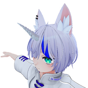 【VRChat想定】一角獣の角/Unicorn horn 缩略图 3