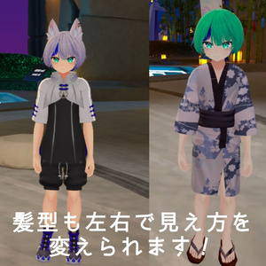 【lilToon拡張】左右別改変シェーダー｜見る側によって2つのVRChat改変を見せ分ける 缩略图 3