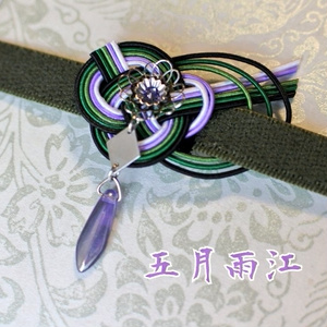 刀剣乱舞 松井江 アクセサリークリップ 刀剣乱舞 松井江 イメージ ハンドメイド ヘアアクセサリー
