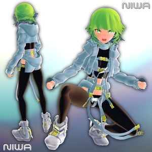 VRCHAT想定3Dモデル「NIWA ーニワー 庭」 缩略图 11