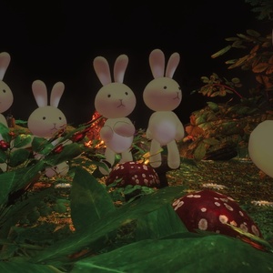 オリジナル3Dモデル「うさうさ」 缩略图 13