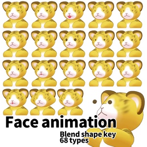 オリジナル3Dモデル「とらちゃん」 缩略图 6