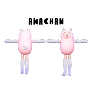 オリジナル3Dモデル「あかちゃん」 缩略图 3