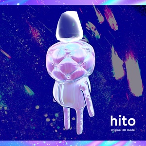 オリジナル3Dモデル「hito」 缩略图 4
