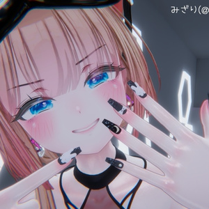 【9アバター対応】Cute Rabbit Nail / MA対応ネイルチップ【MDollnail対応】 缩略图 6