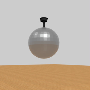 【3D素材】ミラーボール｜FBX/OBJ/DXF｜商用利用可