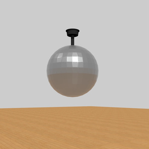 【3D素材】ミラーボール｜FBX/OBJ/DXF｜商用利用可