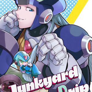 ロックマン　ジークレーアクリルアート　プレート　青 ロックマン ジークレーアクリルアート プレート 青