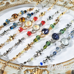 FF14 ジョブイメージブレスレット【ヒーラー：白魔導士、占星術師、学者、賢者】