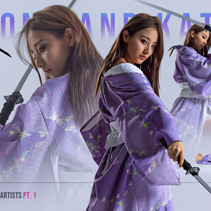 着物＆刀 ― キャラクターアーティストのための1000ポーズ/Kimono & Katana – 1000 Poses for Character Artists