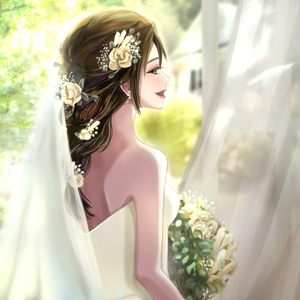 Bridal scene