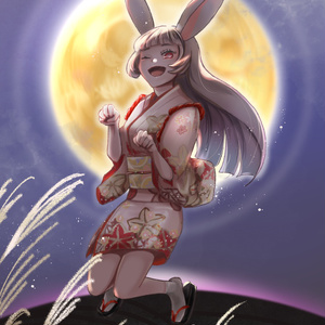 【無料イラスト配布】十五夜
