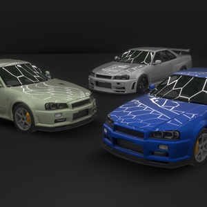 GtTR34用ボディキット 『TypeBR34』