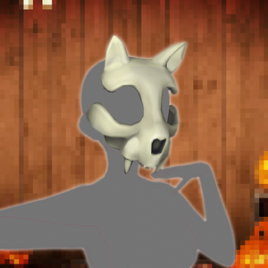 Animal Skull Mask For Halloween!