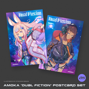 AMOKA「Dual Fiction」ポストカード2枚セット
