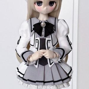 imomodoll corvus 1/4 カスタムヘッド アイ ピアス付き 難あり クール