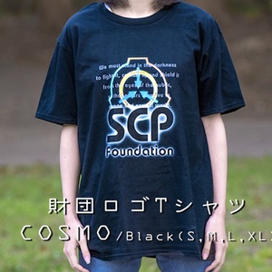 SCP ロゴ Tシャツ コスモ 【収デン3】【収デン4】