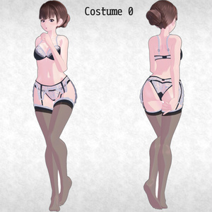 Amelia(アメリア) ExF Ver.1.0.1【VRC想定オリジナル3Dモデル】