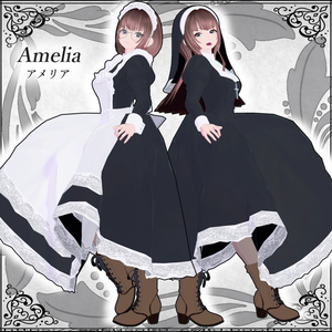 Amelia(アメリア) ExF Ver.1.0.1【VRC想定オリジナル3Dモデル】