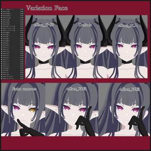 【SBOシリーズ】Roa(ロア) Ver.1.1.0【VRC想定オリジナル3Dモデル】 缩略图 6