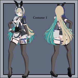 Sion(シオン) Ver.1.0.0【VRC想定オリジナル3Dモデル】