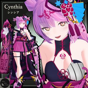 Cynthia(シンシア) Ver.1.0.1【VRC想定オリジナル3Dモデル】