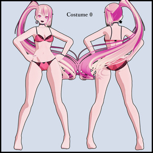 【SBOシリーズ】ひびき(Hibiki) Ver.1.1.0【VRC想定オリジナル3Dモデル】 缩略图 2
