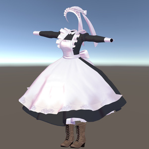 【複数アバター対応】SSS ClassicalMaid　Ver 1.1.0【汎用衣装】 缩略图 3