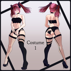 Lilith Ver.1.0.1【VRC対応オリジナル3Dモデル】 缩略图 3