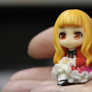 スズメのちゆちゃんガレージキット ガレージキット スズメのちゆちゃん