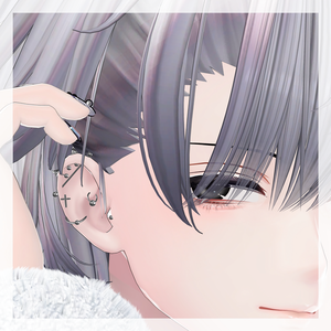 【Free / 無料】 狛乃対応　pierce set