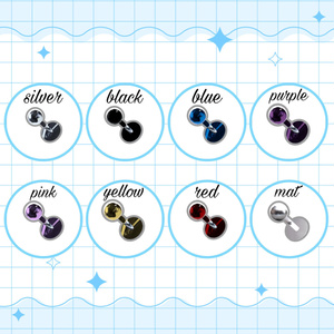 【ぷまちゃん専用】 face pierce set / リップシンク対応 缩略图 4